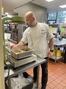 national school lunch program & healthy food programs by food service companies for high school students